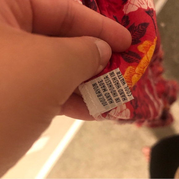 WALKER & WADE Red Carrie Floral Meadows Maxi Dress sz XL - Picture 9 of 15